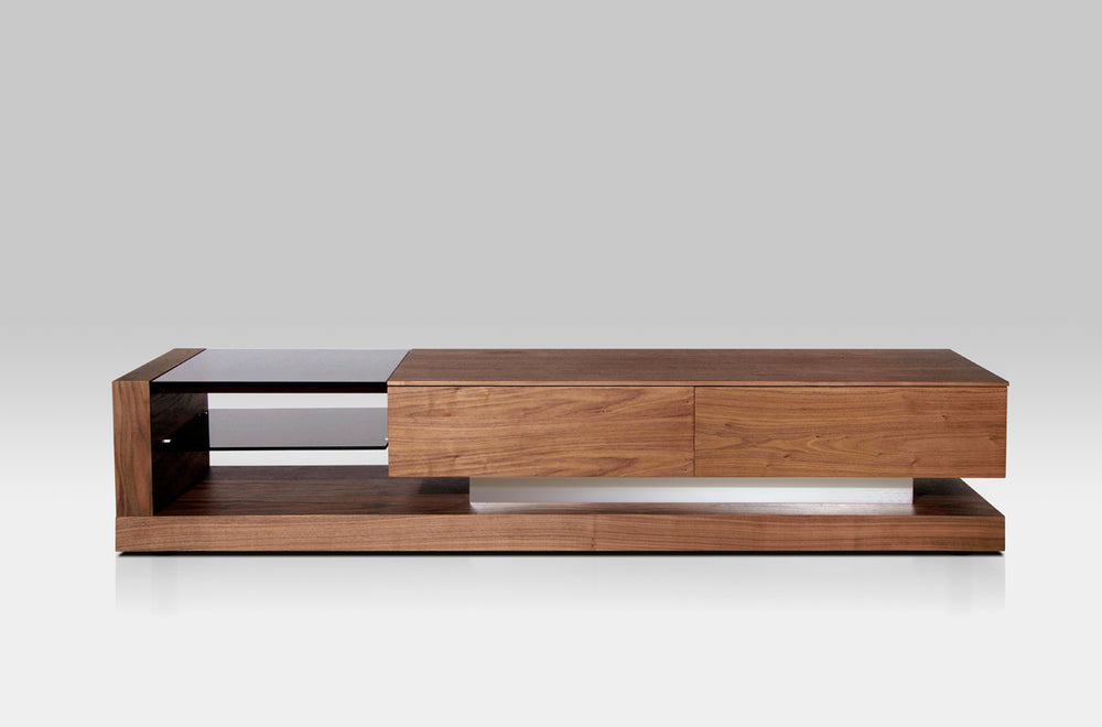Mali Modern Walnut TV Stand - View 2