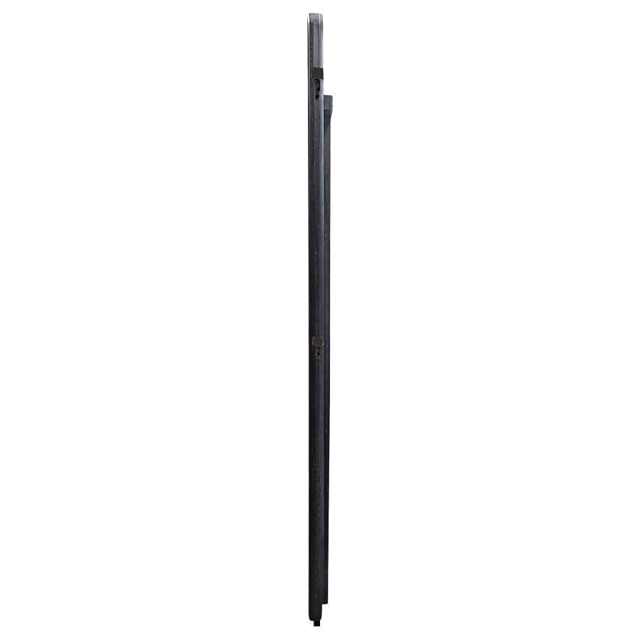 Leandro - 76" Full Length Floor Mirror - Burnished Black Floor Mirror modern furniture Contempo Furniture