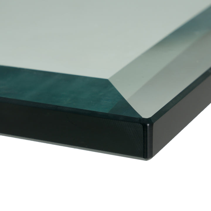 Legend Modern Glass &amp; Stainless Steel Dining Table