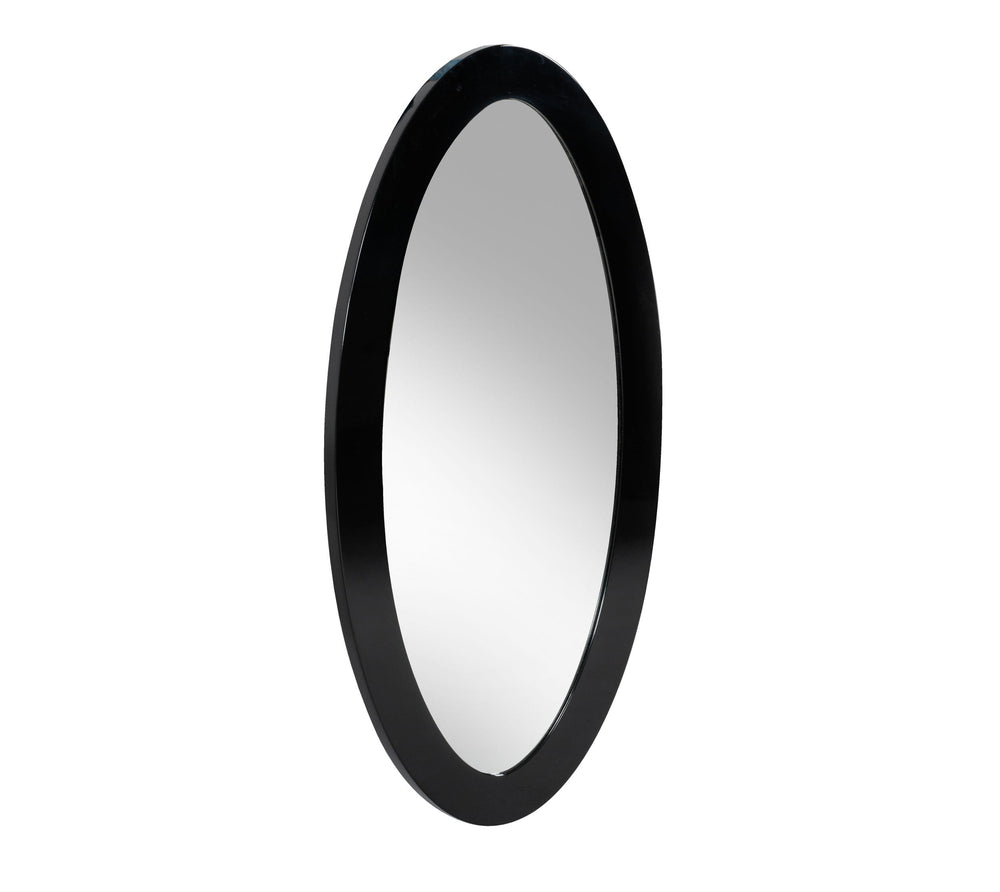 Legend - Modern Black High Gloss Mirror - View 2