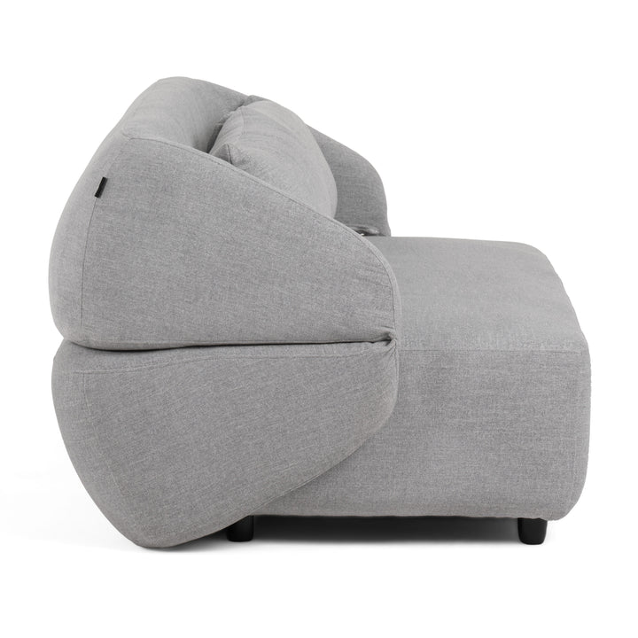 Lerner  Modern Light Grey Fabric Sofa Bed