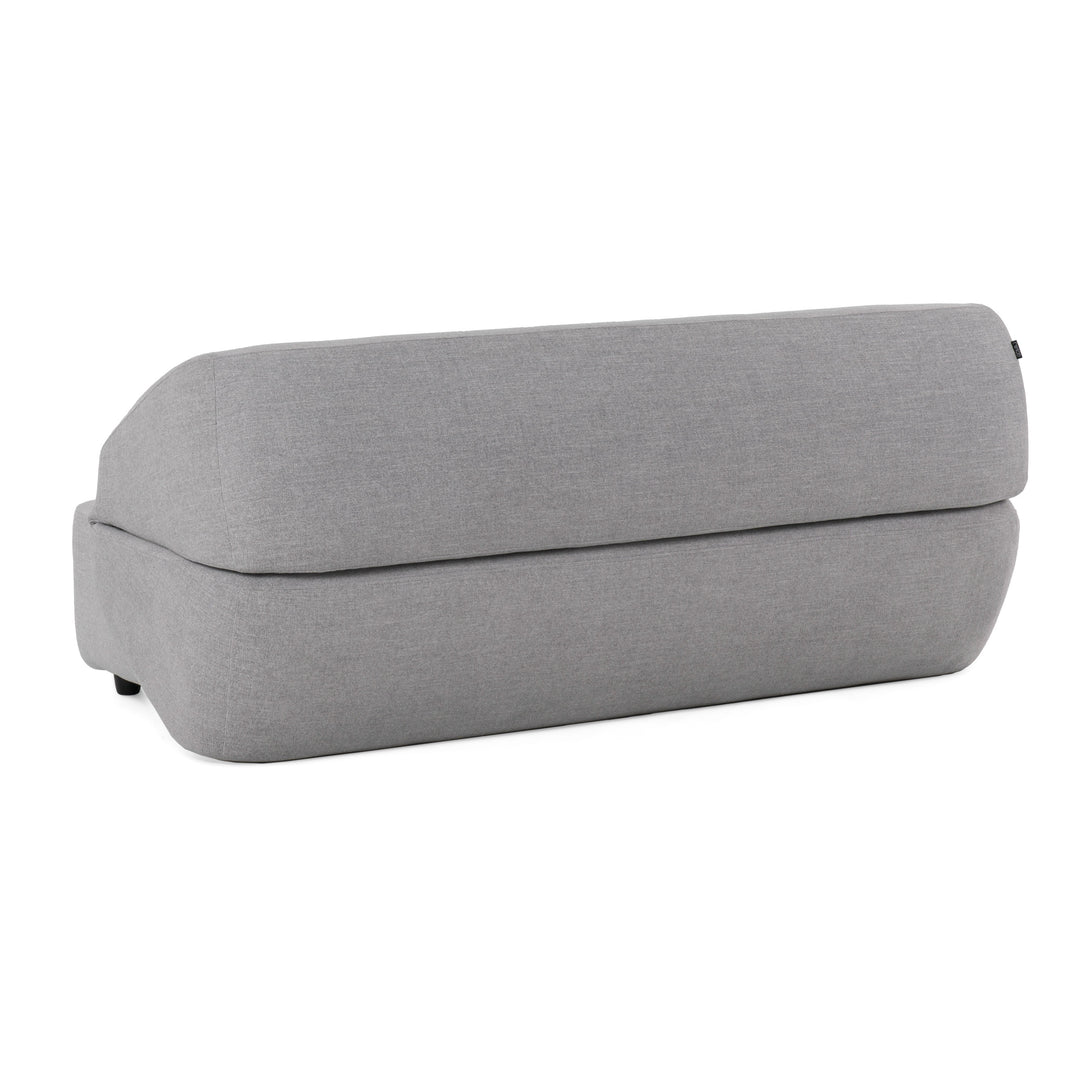 Lerner  Modern Light Grey Fabric Sofa Bed