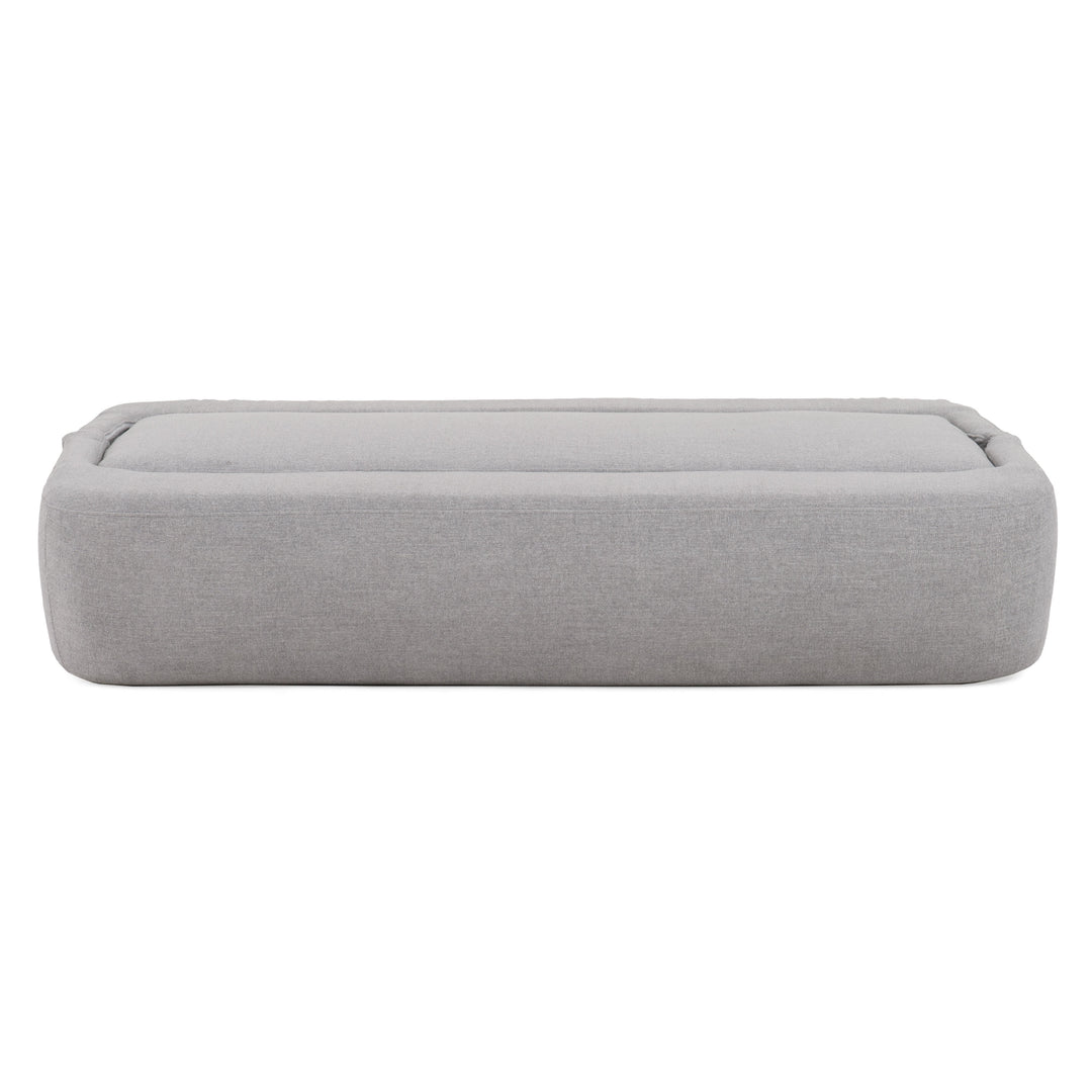Lerner  Modern Light Grey Fabric Sofa Bed