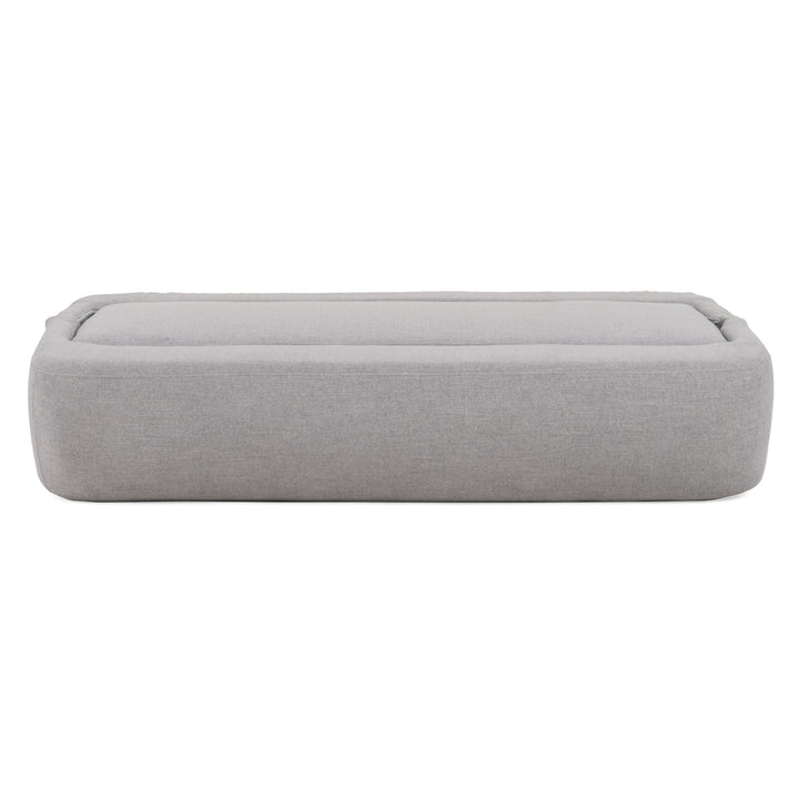 Lerner  Modern Light Grey Fabric Sofa Bed
