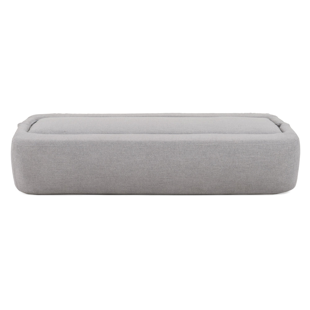 Lerner - Modern Light Grey Fabric Sofa Bed - View 7