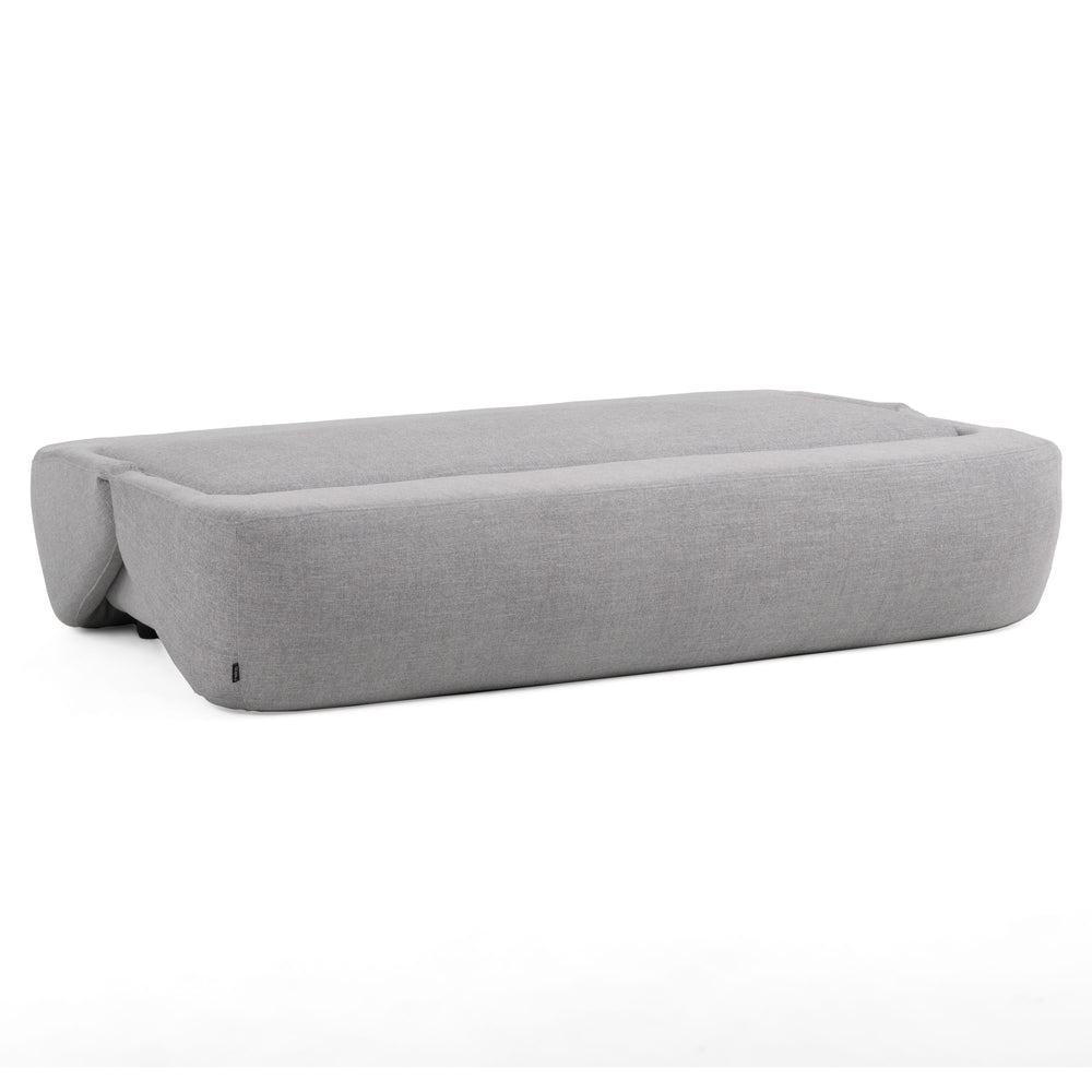 Lerner - Modern Light Grey Fabric Sofa Bed - View 8