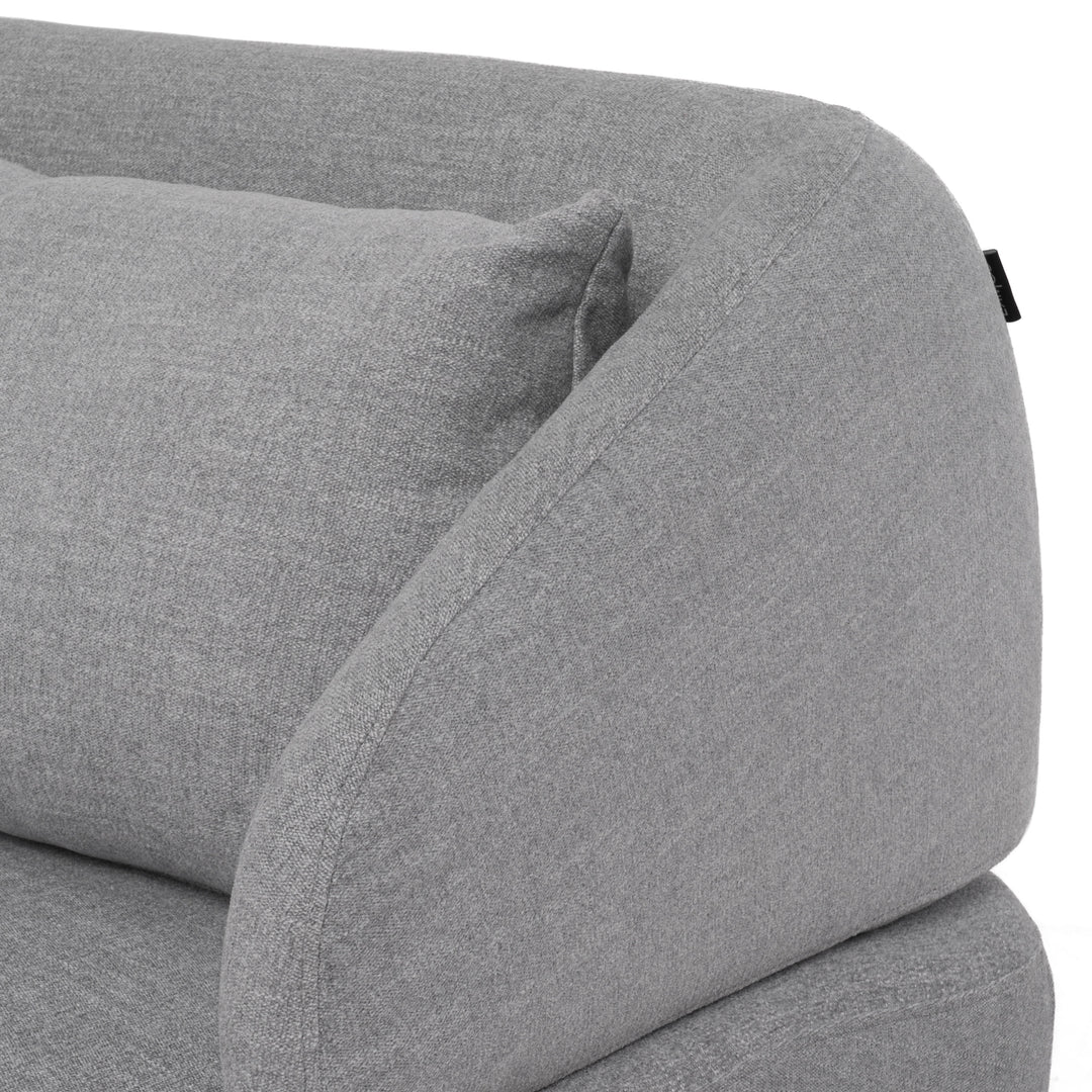 Lerner - Modern Light Grey Fabric Sofa Bed
