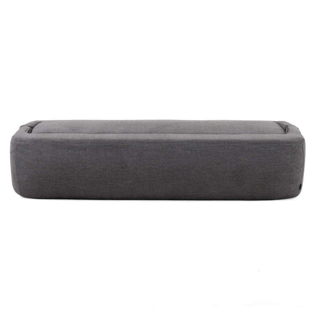 Lerner - Modern Dark Grey Fabric Sofa Bed - View 8