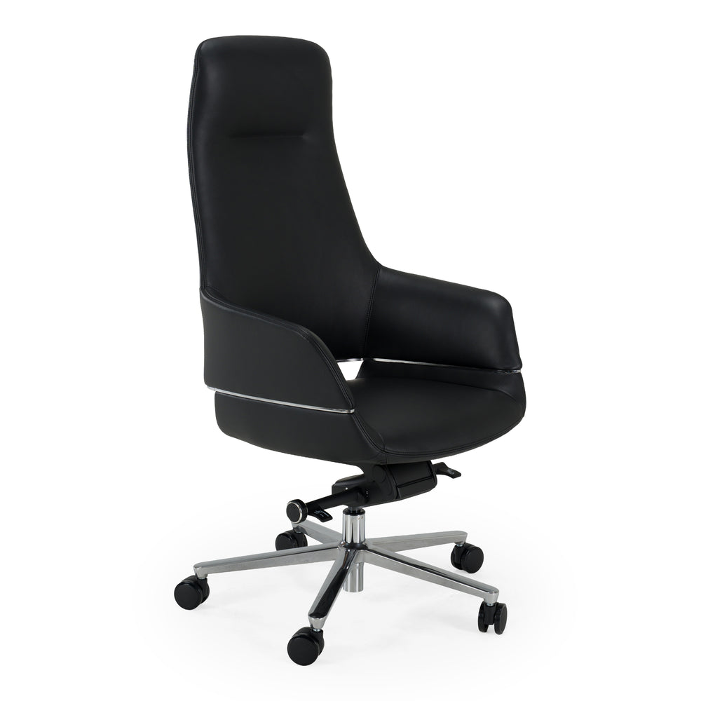 Liddell - Modern Black Leather Executive Office Chair