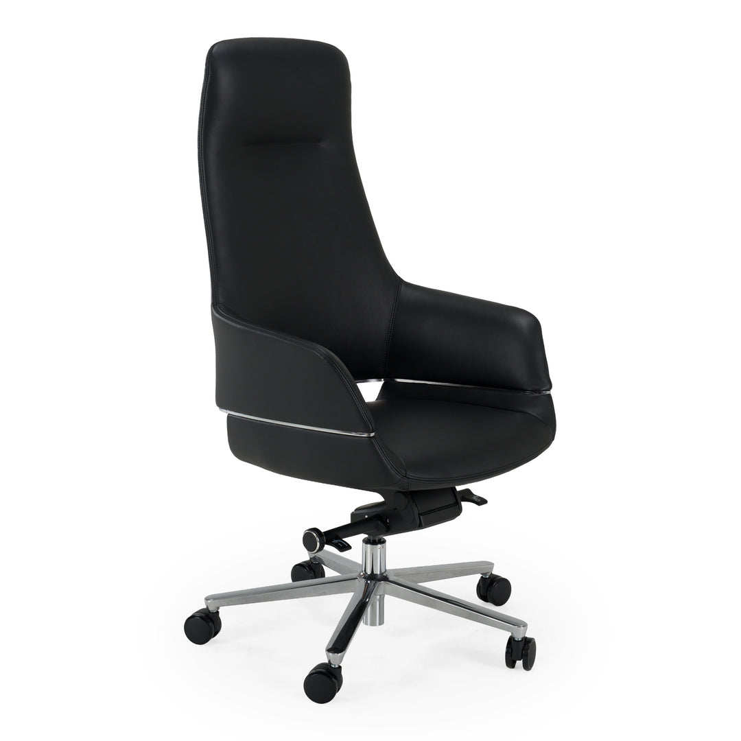 Liddell - Modern Black Leather Executive Office Chair