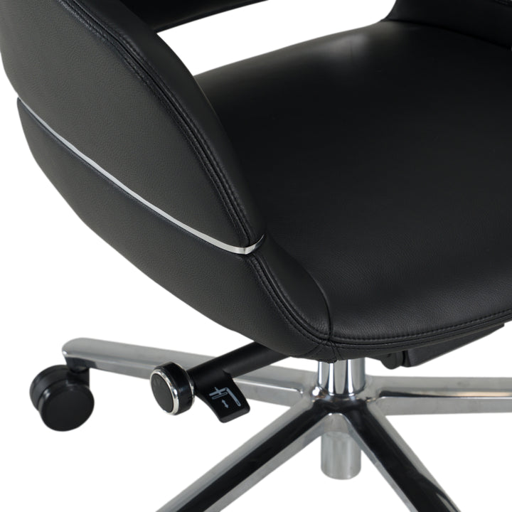 Liddell - Modern Black Leather Executive Office Chair