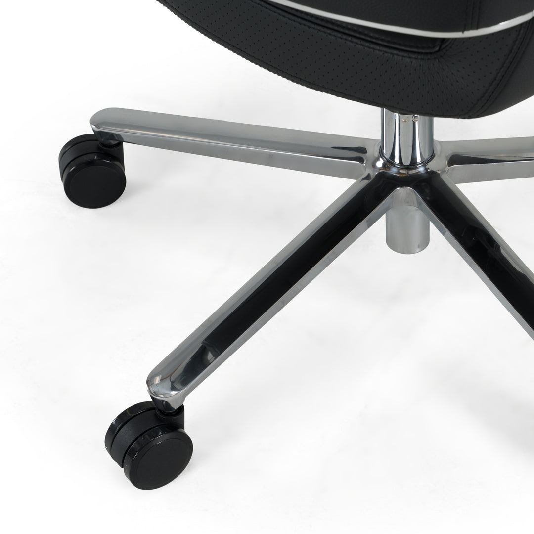 Liddell - Modern Black Leather Executive Office Chair