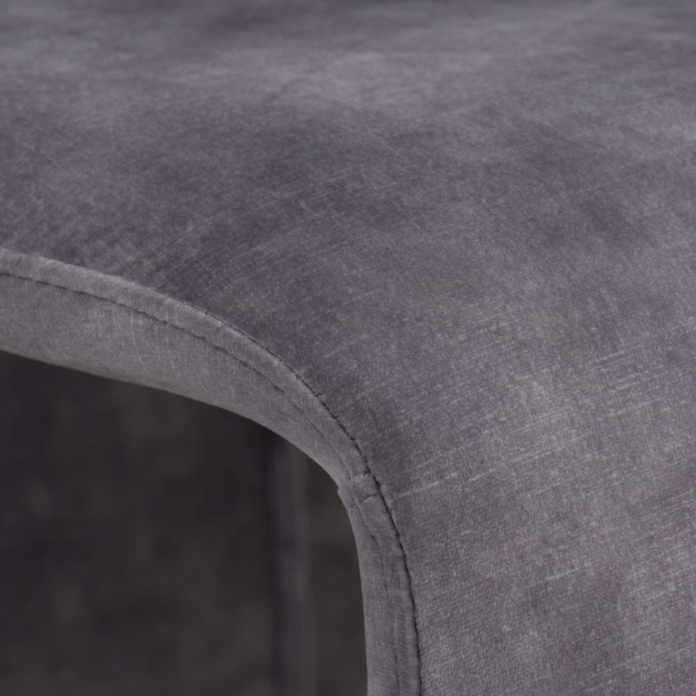 Modern Linus Accent Light Grey Chair - View 7