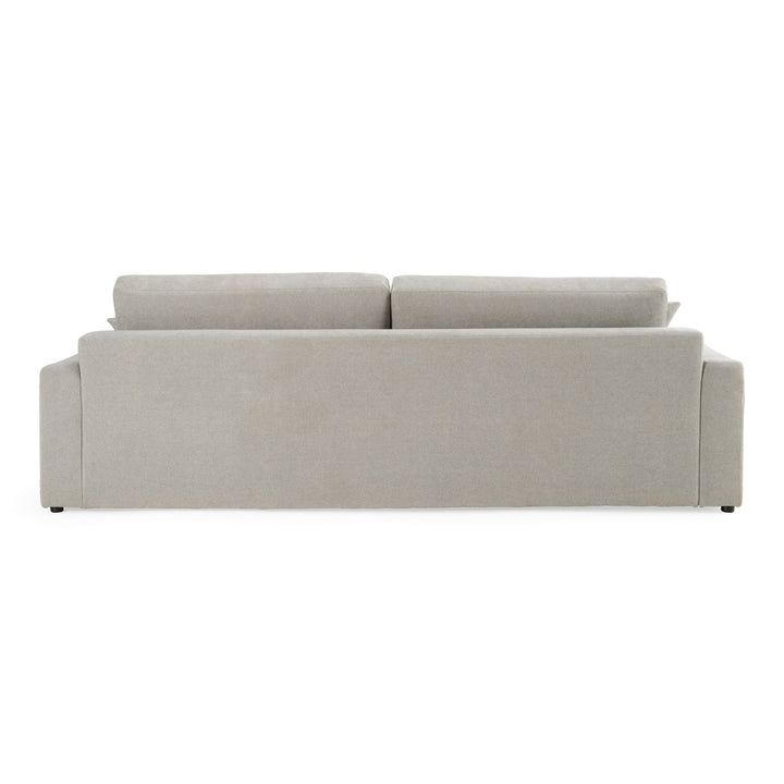 Loki - Modern Grey Fabric 4-Seat Sofa