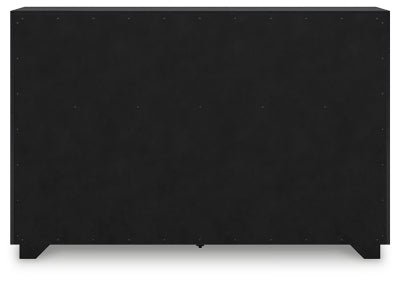 Londer Dresser - Black Dresser modern furniture Contempo Furniture