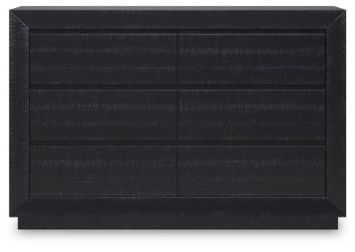 Londer Dresser - Black Dresser modern furniture Contempo Furniture