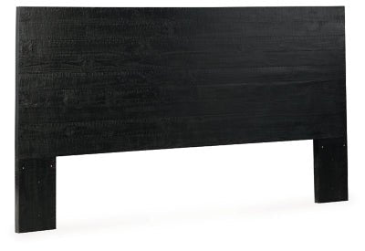 Londer King/California King Panel Headboard - Black Panel Headboards modern furniture Contempo Furniture