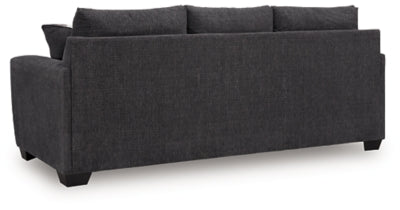 Loreo Queen Sofa Sleeper - Black Sleeper Sofa modern furniture Contempo Furniture