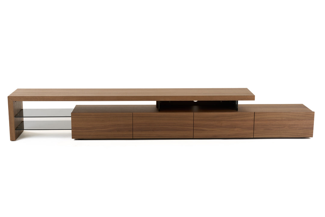 Loreta - Modern Walnut TV Stand