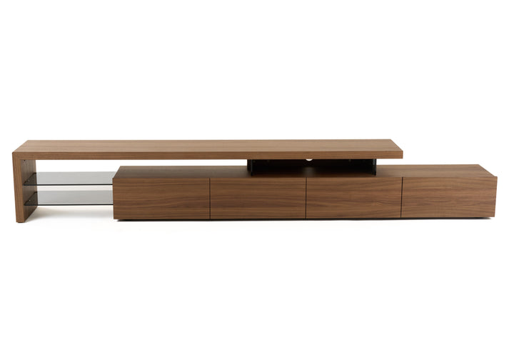 Loreta - Modern Walnut TV Stand