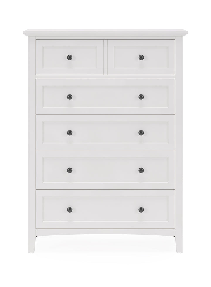 Modus Furniture Pnra84A Grace Five Drawer Chest In Snowfall White 2024