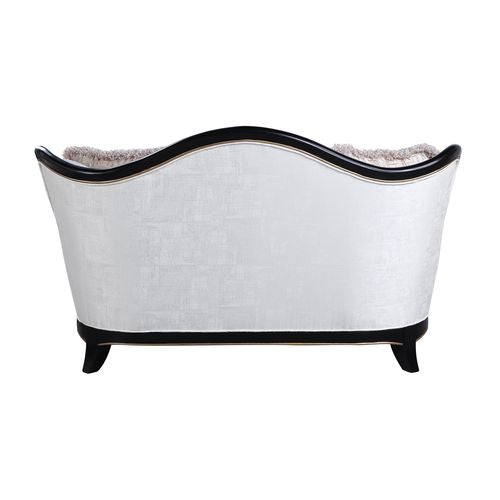 Nurmive Loveseat with 6 Pillows