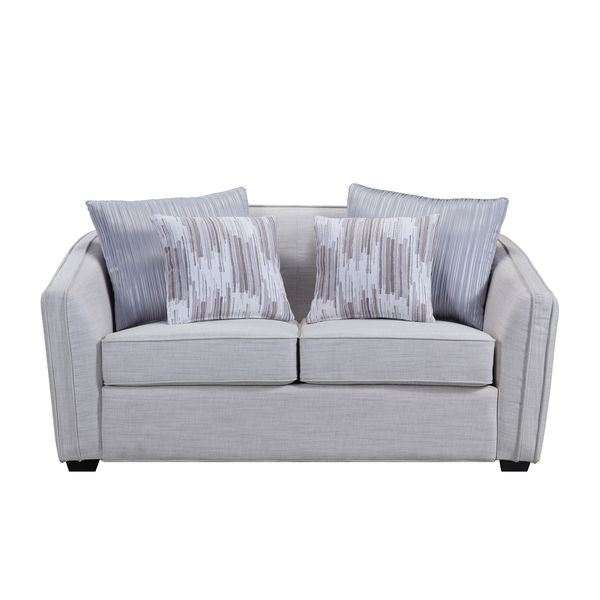 Mahler II Loveseat with 4 Pillows