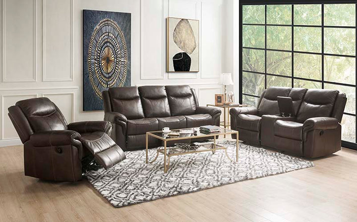 Lydia Motion Loveseat with USB &amp; Console
