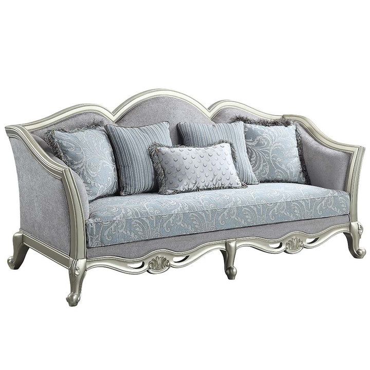 Qunsia Sofa with 5 Pillows