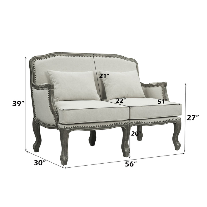 Tania Loveseat with 2 Pillows