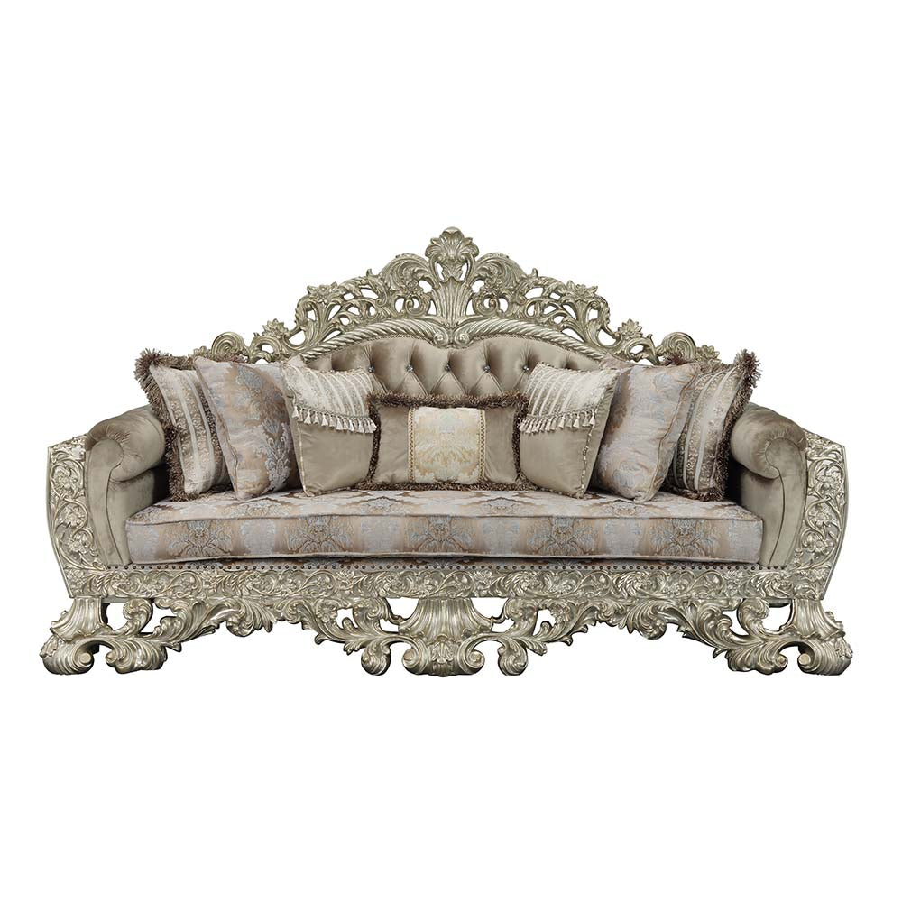 Sorina Sofa with 7 Pillows