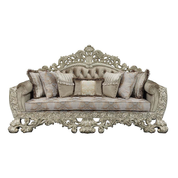 Sorina Sofa with 7 Pillows