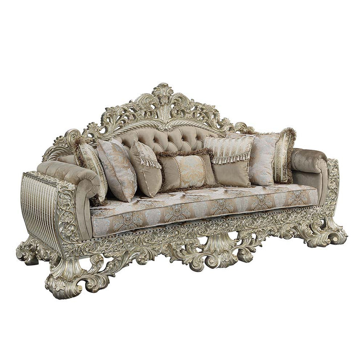 Sorina Sofa with 7 Pillows