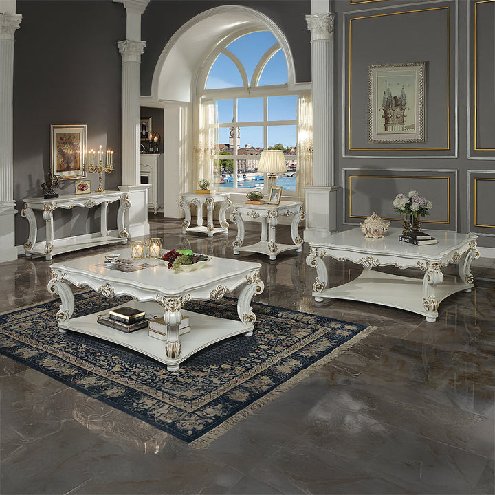 Vendome Coffee Table - Antique Pearl