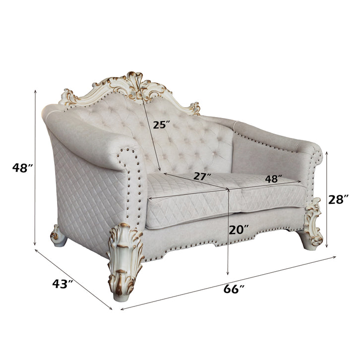Vendome II Loveseat with 4 Pillows