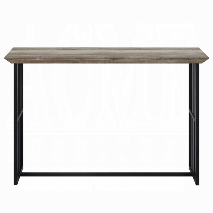 Zudora - Sofa Table - Black / Oak