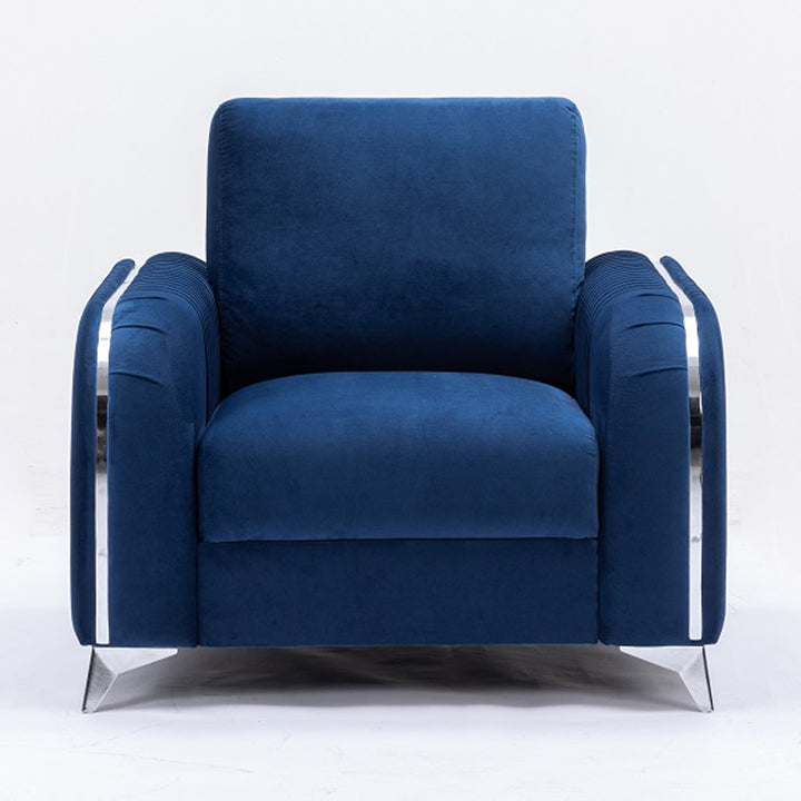 Wenona Chair - Blue Velvet