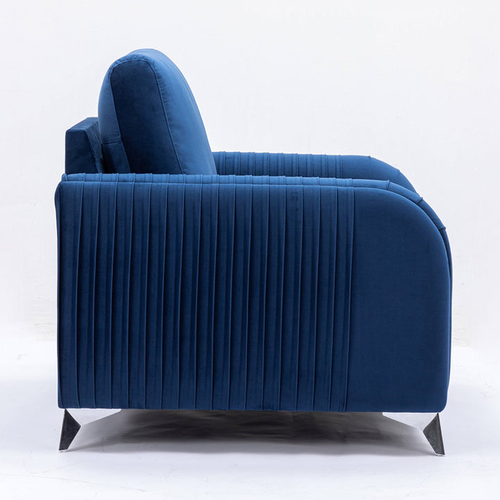 Wenona Chair - Blue Velvet