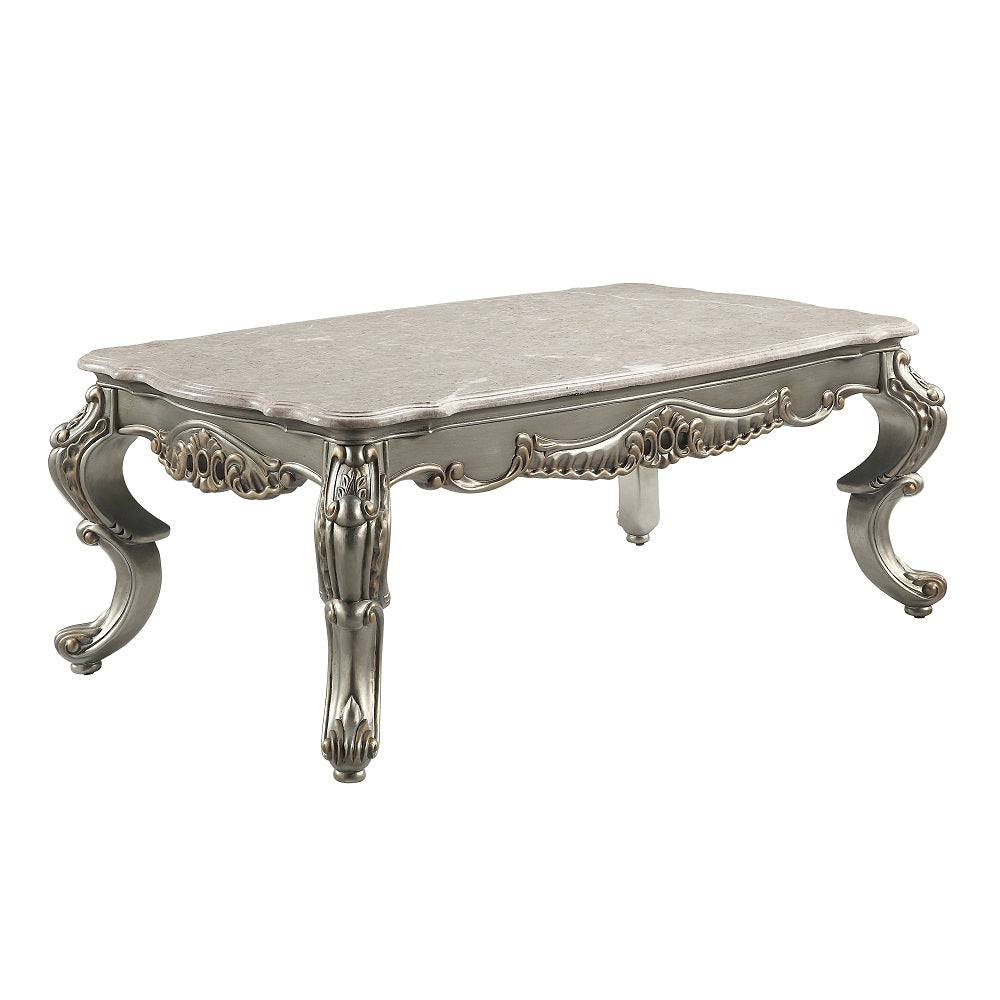 Miliani Coffee Table with Marble Top