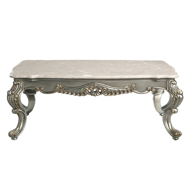 Miliani Coffee Table with Marble Top