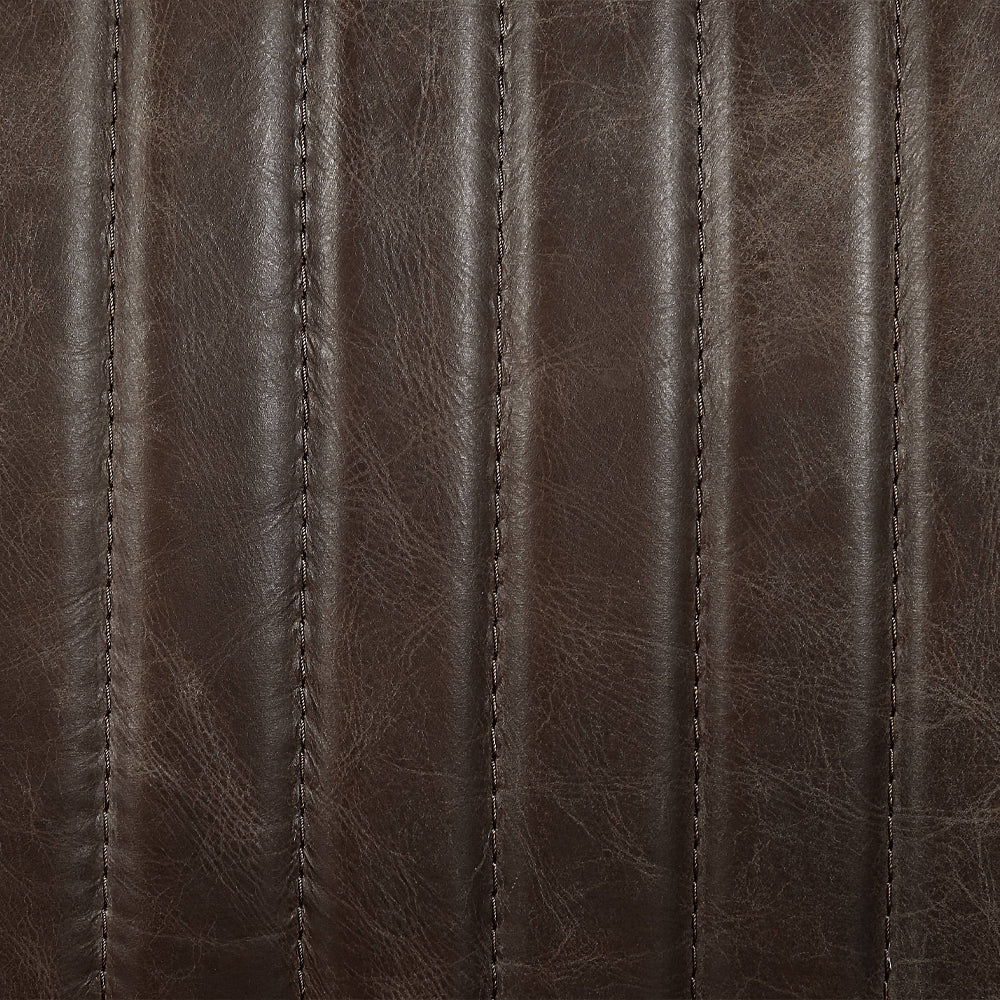 Brancaster Loveseat - Antique Slate Top Grain Leather