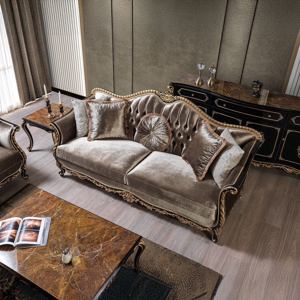 Betria Sofa with 5 Pillows