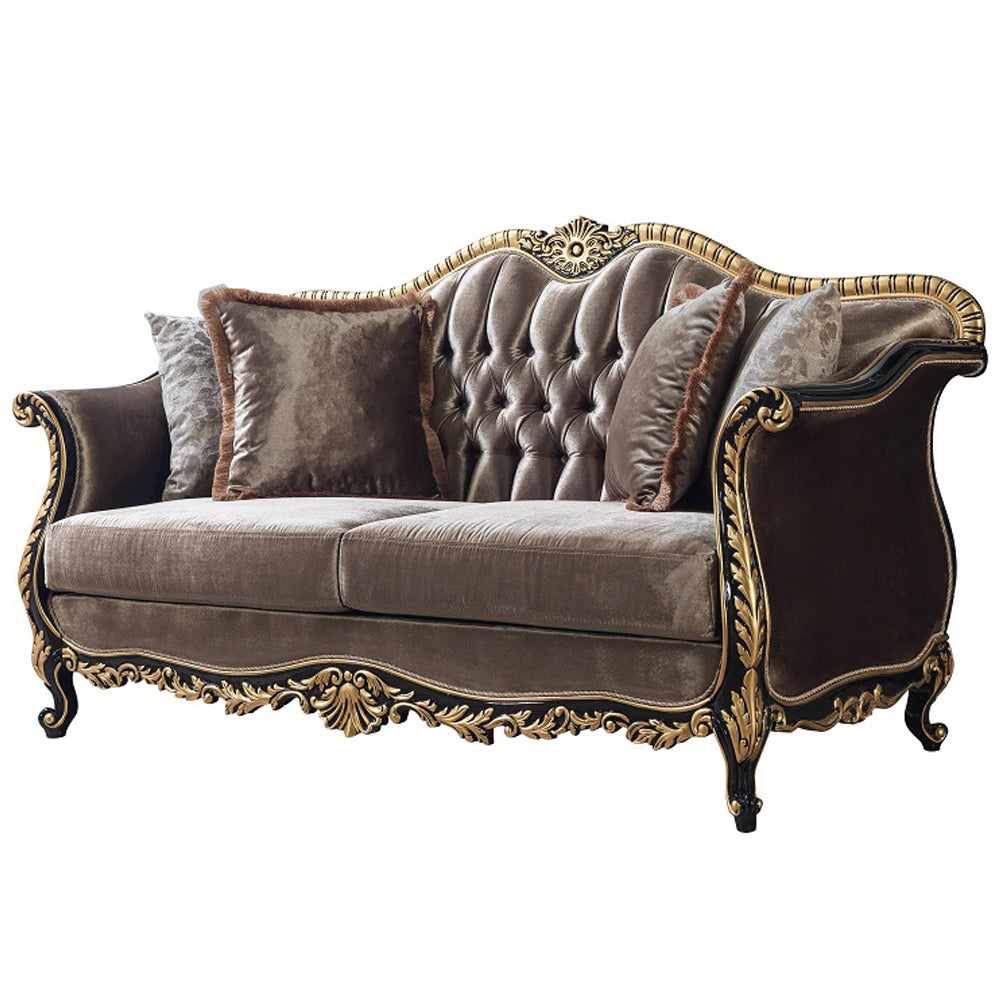 Betria Loveseat with 4 Pillows