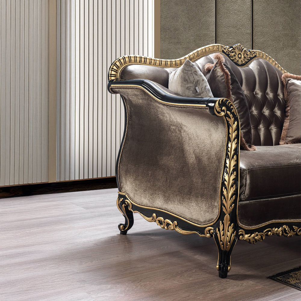 Betria Loveseat with 4 Pillows