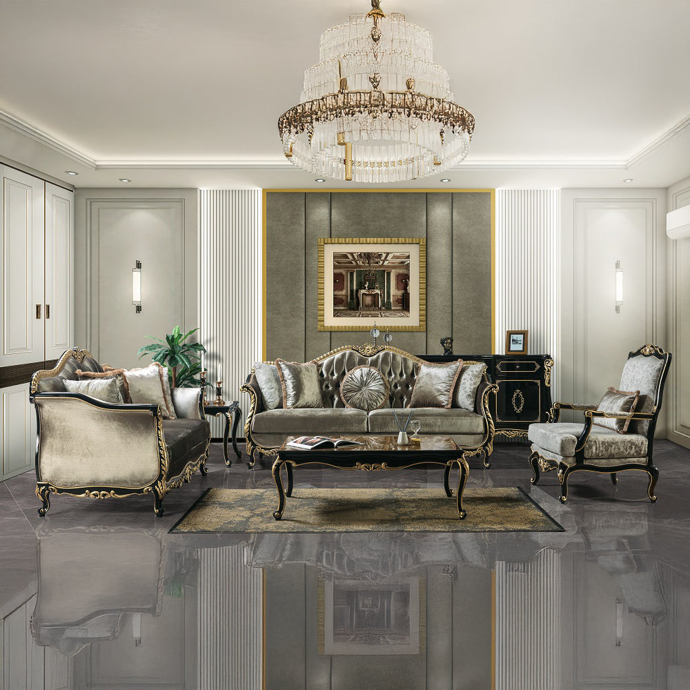 Betria Loveseat with 4 Pillows