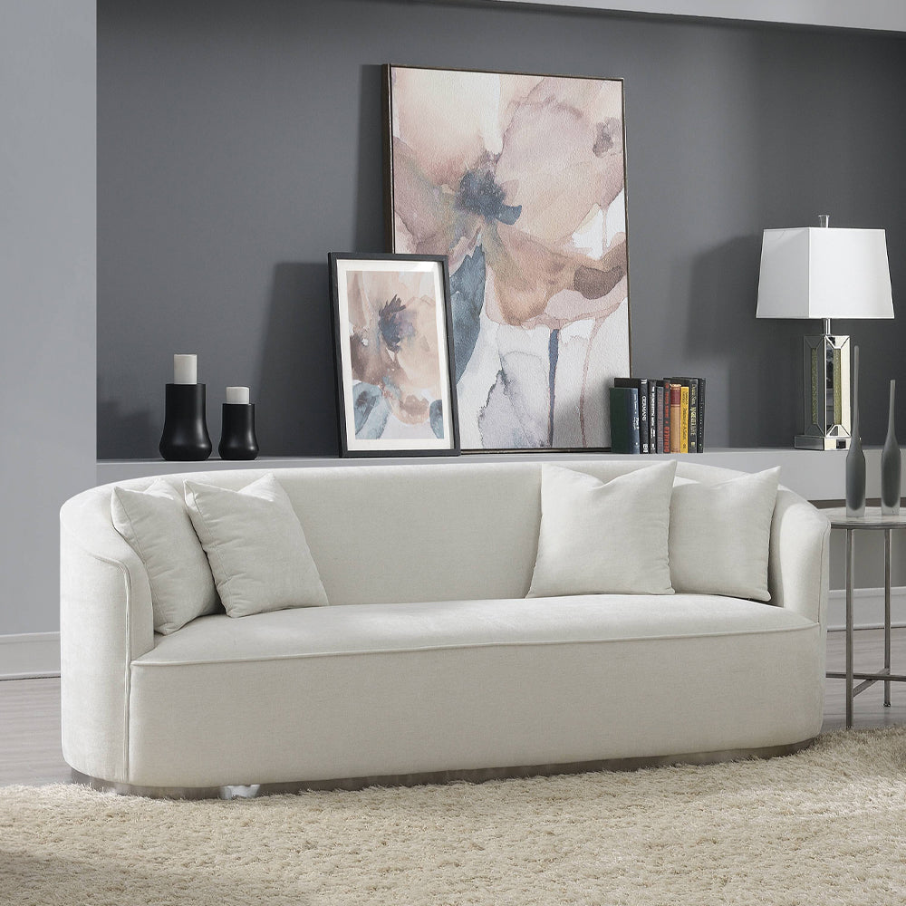 Odette Sofa with 4 Pillows