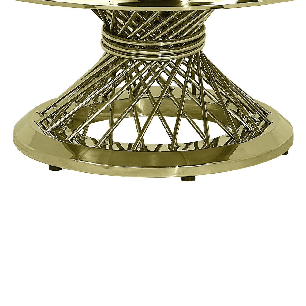 Fallon Coffee Table with Engineered Stone Top