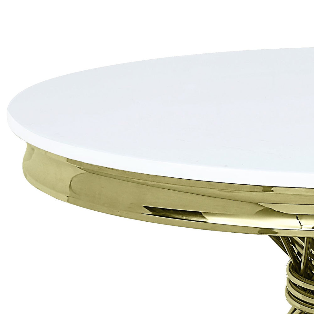 Fallon Coffee Table with Engineered Stone Top