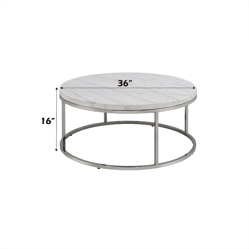 Zaidee COFFEE TABLE with MARBLE