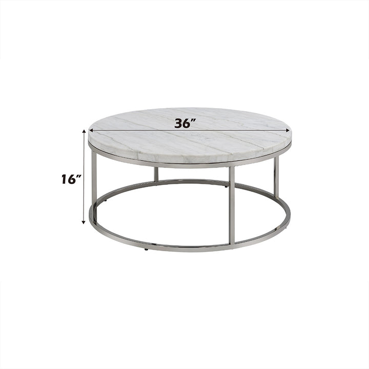 Zaidee COFFEE TABLE with MARBLE